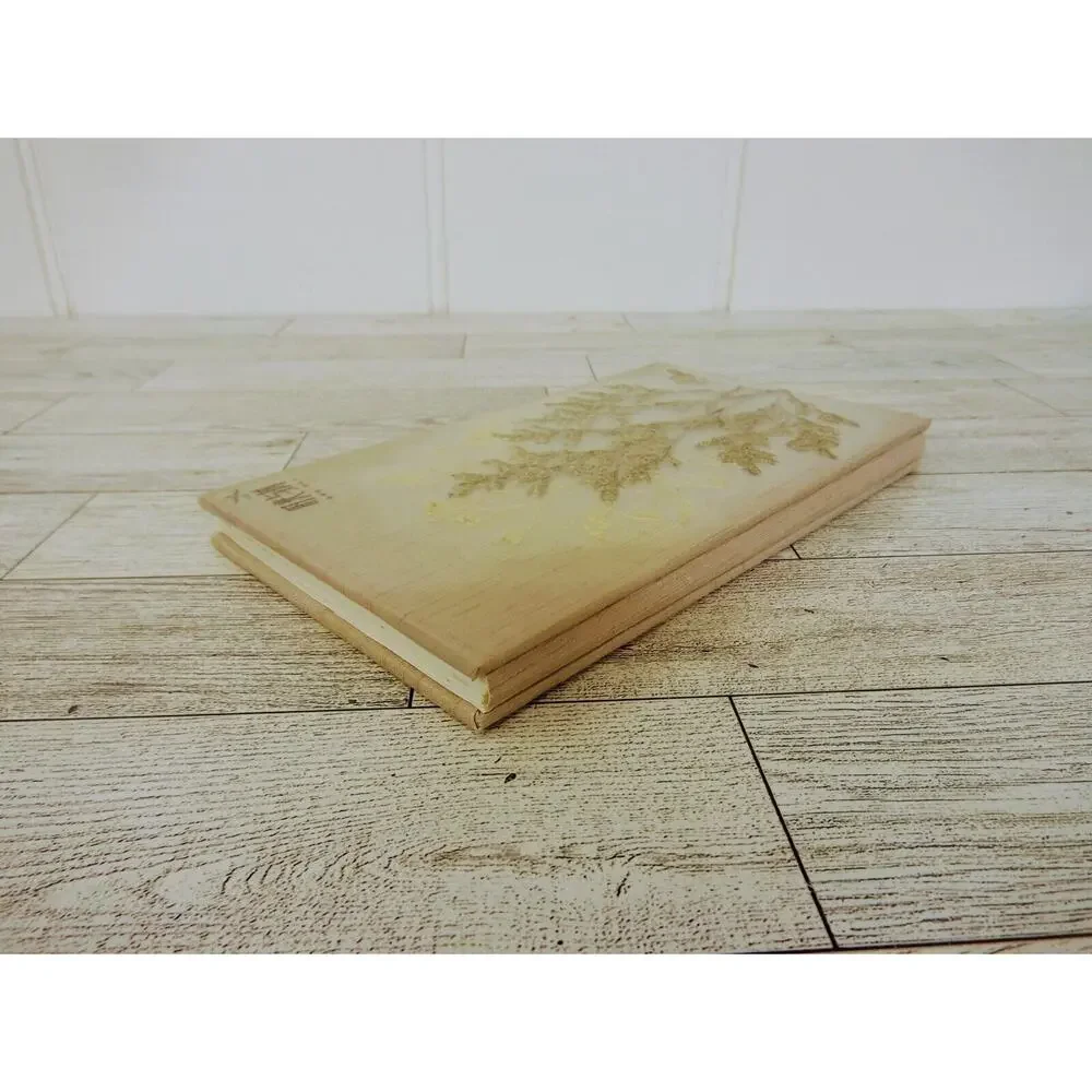 Handmade Flower Pages Annual Tree Ring‎ Journal Diary Notebook Hardcover NICE